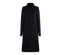 usha Strickkleid mit Pailletten Damen schwarz M/L