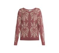 usha Strickpullover Damen Altrosa Creme XL/2XL