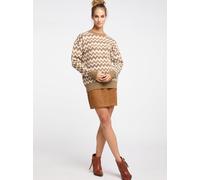 Usha Strickpullover Damen braun, M/L