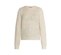 usha Strickpullover Damen Creme Melange M/L