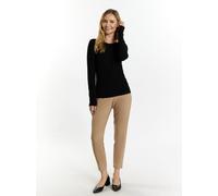 Usha Strickpullover Damen schwarz, L