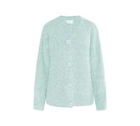 usha WHITE LABEL Damen Strick Cardigan 15629128, Eismint Melange, XS/S