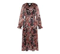 usha Women's Paisley Dress, Maxikleid mit Kaschmir-Print, X-Large
