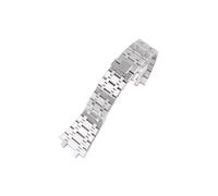 UsmAsk 26 mm Armband aus 316L-Edelstahl, passend for AP 15400 Audemars Piguet Royal Oak GA2100 2110, Herren-Uhrenarmband