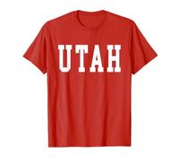 Utah Vintage-T-Shirt für Herren, Utah, Damen, Retro-UT, Rot, Utah, Staatsgeschenk T-Shirt