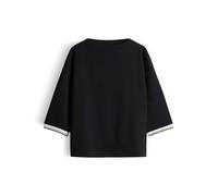 Someday Relaxed Fit Langarmshirt mit Viskose-Anteil Modell 'Utalba' in Black, Größe 36