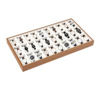 Uten Uhrenkasten 30 Uhren Uhrenbox Herren Aufbewahrungsbox Premium-Uhrenschatulle Uhrenkoffer Organizer Mit Herausnehmbaren Uhrenkissen Geschenkidee Watch Box Für den Ladendisplays und Wohnkultur