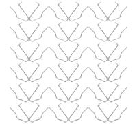 UTHCLO 100 Stück Metallfeder für Nähmaschinen Spulenkapsel U Förmige Spannfeder Nähmaschinenzubehör mit Fadenspannungsregler Universell Kompatibel für Gleichmäßiges Nähen