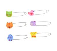 UTHCLO 30 Stück Ebene Sicherheitsnadeln Traditionell Rostfreier Edelstahl Windel Pins Mit Verriegelung Für Neugeborene Säuglinge Und Stoffwindeln