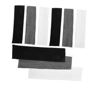 UTHCLO 9 Stück Teiliges Elastische Rutschfeste Yoga Sport Stirnbänder für Damen Weiche Fitness Haarbänder in Minimalistischen Einfarbigen Farben für Laufen Radfahren Basketball und