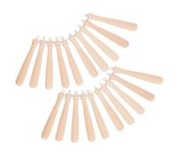 UTHCLO Miniatur Baseballschläger Anhänger 7,5cm Selbstgemacht Schmuckanhänger für Schlüsselanhänger Armbänder Bastelzubehör 25 Stück