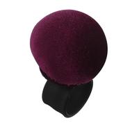 UTHCLO Wrist Pin Cushion mit Verstellbarem Samt-Armband Langlebiges Nadelkissen für Nähen und Quilten Leichter Nadelhalter mit Elastikband für Designer und DIY-Bastler Tiefviolett