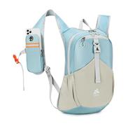 UtiaMiaoGonGo 15L Wanderrucksack Kleiner Damen Herren Leichter Faltbarer Daypack Tagesrucksack Trekkingrucksack für Camping Outdoor Reisen, Blau