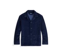 Utility-Hemdjacke aus Kordsamt L Blue