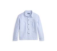 Utility-Hemdjacke aus Leinen XXL Blue