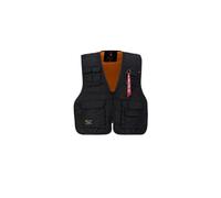Alpha Industries Herren Utility Vest Weste, Black, L/XL