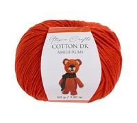 Utopia Crafts Amigurumi Cotton/Acrylic DK Yarn 50g (Orange)