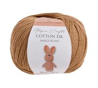 Utopia Crafts Amigurumi Cotton/Acrylic DK Yarn 50g (Strong Beige)