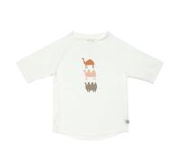 UV Badeshirt Kurzarm Weiß - Kamel, Gr. 74/80 | Lässig