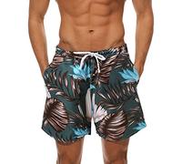 Uv DurchläSsige Badehose Herren - Men 's Summer Fashion-Kurzhose lässige Schnürung im Stil der lockeren kurzen Solids Beach Badeshorts Herren Camouflage