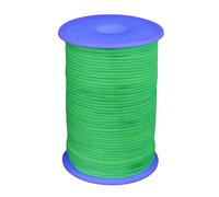 UV Floor - Neonfarbene Garnrolle - Armbandschnur - Deko-Wolle - Premium-Qualität - Neonfarbenes Zubehör - Party - Neongrün - 100m ⌀ 2mm