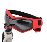 UV-Schutzbrille für Hunde, Antibeschlag-Sonnenbrille für Hunde Breitere | Antibeschlag Breitere interne Struktur für kleine Hundepartys im Freien, Kostümveranstaltungen, Rot