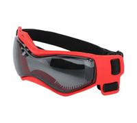 UV-Schutzbrille für Hunde, breitere interne Struktur-Passform | Sonnenbrille für Hunde, Schutzwerkzeug für Partys, Reisen, tägliche Aktivitäten, Rot