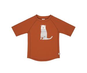 UV-Shirt Kinder Kurzarm Rashguard, Tiger rost, Gr. 86, 13-18 M.- LÄSSIG-1431020