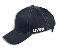 uvex Anstoßkappe u-cap sport mit langem Schirm schwarz 55 cm - 59 cm - 9794401
