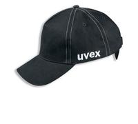 uvex Anstoßkappe u-cap sport mit kurzem Schirm und Mesh-Innenausstattung schwarz 52 cm - 54 cm - 9794443