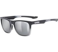 uvex LGL 42 Sonnenbrille (2916 black transparent, mirror silver (S3))