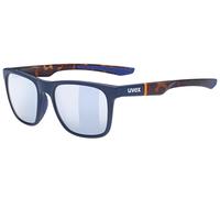 uvex LGL 42 Sonnenbrille (4616 blue mat havanna, litemirror silver (S3))