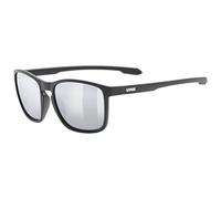 Uvex LGL 52 Sonnenbrille, black matt/mirror silver, one size