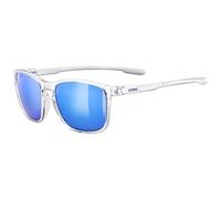 Uvex LGL 52 Sonnenbrille, clear/mirror blue, one size