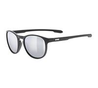 uvex LGL 53 - Sonnenbrille für Damen und Herren - starker Schutz vor Sonnenstrahlung - 100% UVA-, B, C Schutz - black matt - one size