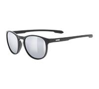 uvex LGL 53 Sportbrille Erwachsene black matt/mirror silver one size