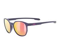 uvex LGL 54 - Sonnenbrille für Damen und Herren - starker Schutz vor Sonnenstrahlung - 100% UVA-, B, C Schutz - blue matt - one size