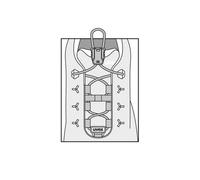 Uvex® elastische Schnürsenkel 9591 für diverse Modelle - -