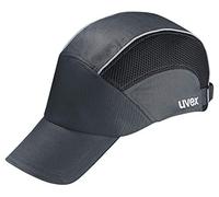 Uvex U-Cap Premium Anstoßkappe - Kopfschutz-Kappe im Sport-Design - mit Langem Schirm und Hartschale