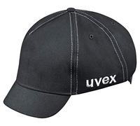 Uvex U-Cap Sport Mesh Anstoßkappe - Kurzer Schirm - Schwarz - 55-59 cm 55-59 cm