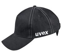 Uvex U-Cap Sport Mesh Anstoßkappe - Langer Schirm - Schwarz - 55-59 cm 55-59 cm
