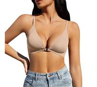 Uwdiohq 2024 BH Ohne Bügel Mit Cups Sport BH Mit Buegeln Still BH Mit Polster BH Baumwolle Ohne Bügel BH Damen Ohne Bügel Set Meine Bestellung