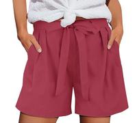 Uwdiohq Angebote des Tages Heute Blitzangebote Denim Shorts Damen Weit Kurze Arbeitshose Stretch Weite Hosen Sommer High Waist Badeshorts Freizeithose Kurz Hose Leinen Sonderangebote Schnäppchen