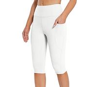 Uwdiohq Angebote des Tages Sale Leggings Für Damen Baumwolle Yogahose Damen Hohe Taille Damen Caprihose Damen Radlerhose Knielang Gymnastikhose Frauen Sport Shorts Damen Kurz Meine Bestellungen Sale