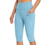 Uwdiohq Angebote des Tages Sale Leggings Für Damen Mit Taschen Hohe Taille Yogahose Damen Caprihose Sport Bequeme Radlerhose Damen Gymnastikhose Frauen Sport Shorts Damen Kurz Meine Bestellung