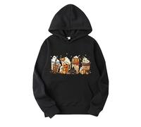 Uwdiohq Damen Kapuzen Hoodie Fleece Pullover Dick Mit Kapuze XXXL Sweatshirt Kapuzenpullover Sweatjacke