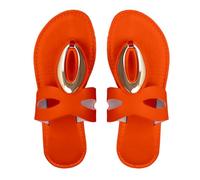 Uwdiohq Flip Flop Zehentrenner Thong Sandale Damen Strandsandalen Hohl Casual Hausschuhe Flache Schuhe Sandalen Weiche Flops Zehensandalen Damenschuhe 43 Sommer Plateau Fußbett Schmale Füße