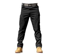 Uwdiohq Herren Cargo Hose Chino Hose mit Taschen Camouflage Freizeithose Stretch Jogginghose für Männer Lange Baumwolle Outdoor Pants Vintage Camouflage Elastische Taille Arbeitshose LT23