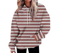 Uwdiohq Heut Angebot Sonderangebote Hoodie Damen XXL Grosse Grössen Kapuzenpullover Sommer Hoody Mit Kapuze Baumwolle Long Sweatshirt Jacke Sweatjacke Navy Sale Angebote Bestellung