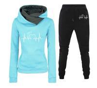 Uwdiohq Hoodie Damen Gestreift Weißer Kapuzenpullover Sweatshirt Print Zweifarbige Pullover Sweatjacke Mit Anker Hoody Reissverschluss Cropped Vintage Rentier Warmer Strickpullover Winter Verrückte